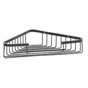 CORNER SHOWER BASKET IN BLACK MATTE FINISH BY SIGNATURE HARDWARE